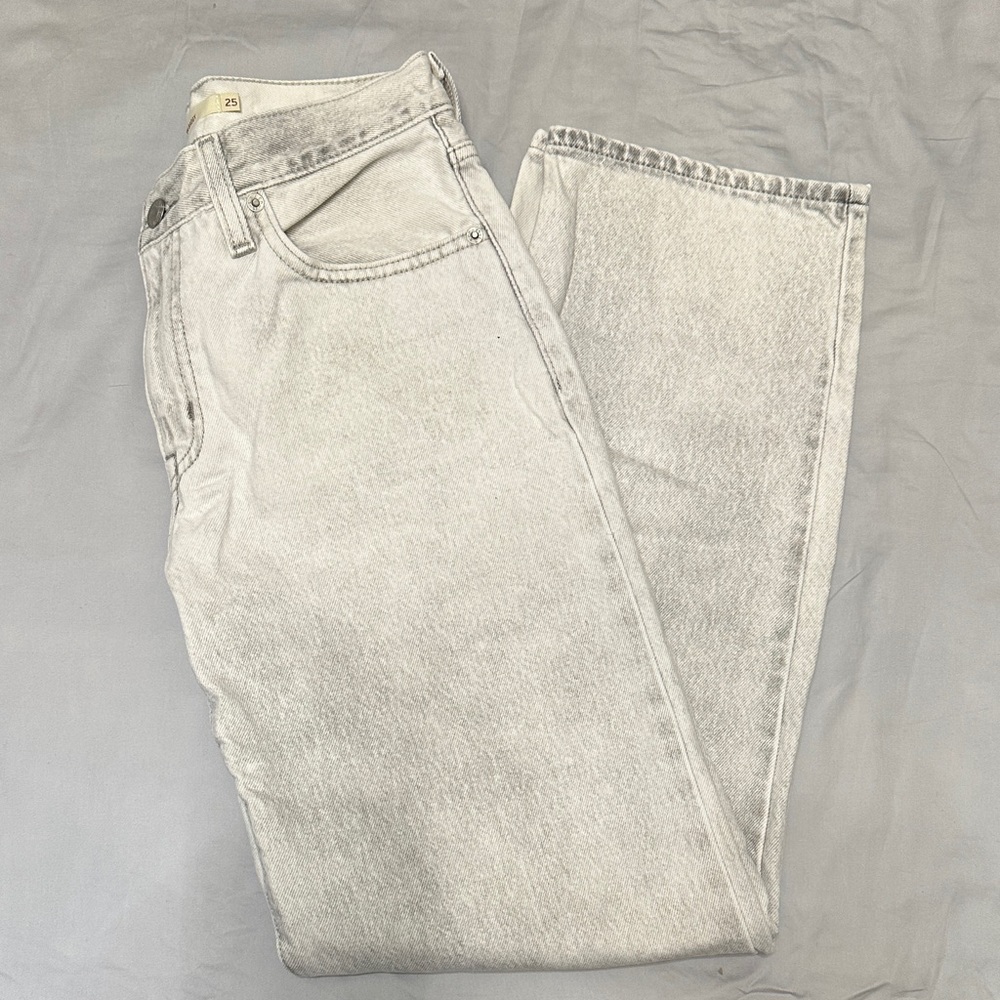 Woman Light Gray Jeans